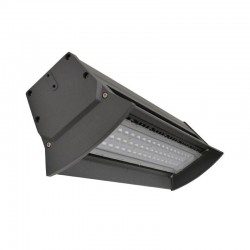 Lampe industrielle LED Intégrées gris anthracite 100W 4000K