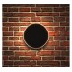 Applique Murale LED Rond Anthracite 10W 4000K IP54