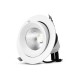 Spot LED Escargot Rond Inclinable et Orientable 20W 4000K IRC90