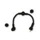 Connecteur de Kit Spot terrasse T 1 Mâle/ 2 Femelles 20 cm