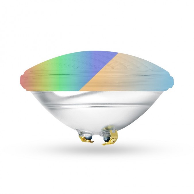Projecteur LED Piscine PAR56 12VAC 18W RGB Blanc