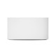 Applique Murale G9 X1 Blanc/Doré Ovale
