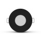 Support de spot BBC Rond Etanche noir Ø85 x 43 mm IP65