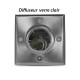 Spot Encastrable Sol Douilles GU10 & GU5.3 Inox 316 L