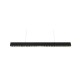 Linéaire LED Noir 600mm 24W 4000K - Garantie 5 ans