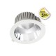 Downlight LED Blanc Ø134 15W 1500 lm 4000K - Dimmable DALI - Garantie 5 ans