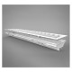 Linéaire LED salle de classe 25W 3700 lm 4000K - Garantie 5 ans