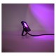 Projecteur Extérieur LED Noir 10W RGB IP65 Télécommande RF