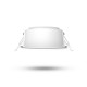Collerette basse luminance rond/rond blanc/doré pour spot ÉCLAT II