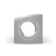 Collerette carrée aluminium inclinable pour spot ÉCLAT II