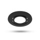 Collerette rond noir inclinable pour spot ÉCLAT II