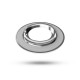 Collerette rond aluminium inclinable pour spot ÉCLAT II