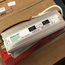 Transformateur LED 150W 12 Volts DC IP 67 Vision-EL