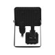 Projecteur LED Noir Détecteur 10W 6000K