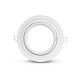 Support plafond Rond ES111 Orientable Blanc Ø170 mm