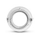 Support plafond Rond ES111 Orientable Blanc Ø170 mm