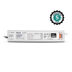 Alimentation pour LED 100W - 24V DC - IP67 - Garantie 5 ans