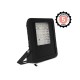 Projecteur LED Asymétrique Noir 50W 4000K - Garantie 5 ans