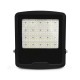 Projecteur LED Asymétrique Noir 200W 3000K - Garantie 5 ans