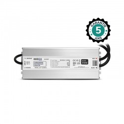 Alimentation pour LED 250W - 12V DC - IP67 - Garantie 5 ans