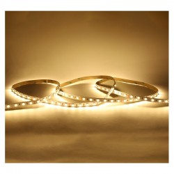 Bandeau LED 3000K 5 m 120 LED/m 9W/m IP54 - 12V