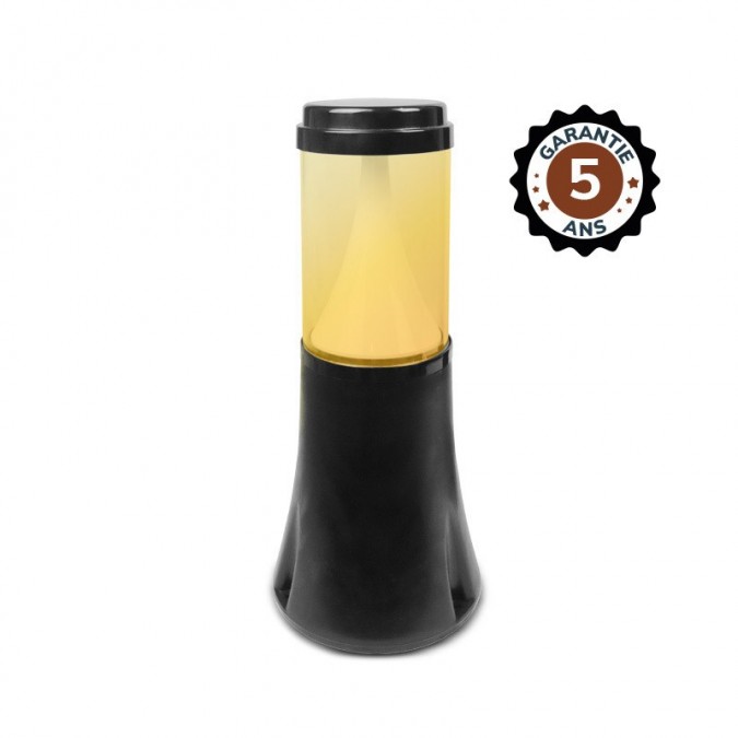 Potelet LED PC 15W CCT Noir 450 mm - Garantie 5 ans