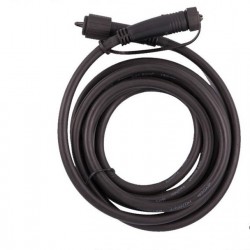 Rallonge câble de 2 mètres avec connecteurs Mâle/Femelle 12V/IP67