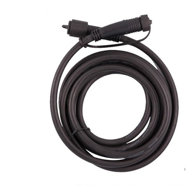 Rallonge câble de 2 mètres avec connecteurs Mâle/Femelle 12V/IP67