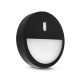Collerette asymétrique ouverture Noire pour CLIPSO II Ø280 x 50 mm