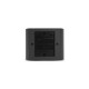 Applique Murale LED Rond Noir 6W 3000K