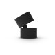 Applique Décorative CCT 6W Noir/Doré Inclinable/orientable