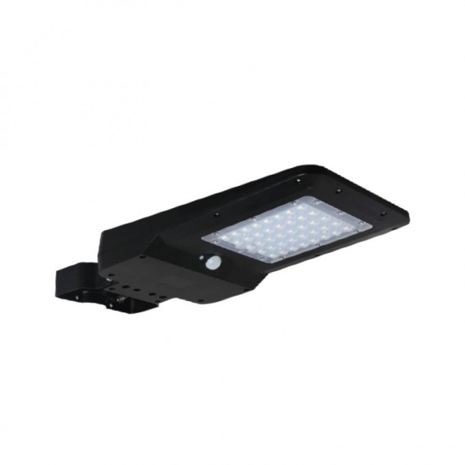 Tête de lampadaire solaire Détecteur IR 40W 3000K Télécommande
