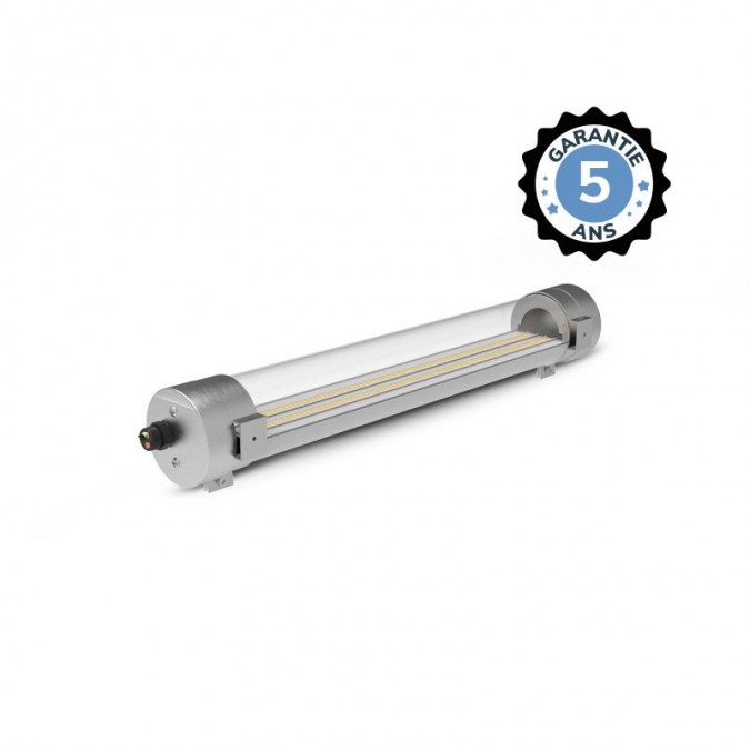 Tubulaire LED Intégrées Claire Traversant 17W 3000K - Garantie 5 ans