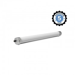 Tubulaire LED Intégrées Détecteur HF Opale Traversant 35W 5250 lm 4000K - Garantie 5 ans