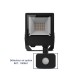 Projecteur LED Noir 10W CCT IP65