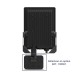 Projecteur LED Noir 20W CCT IP65