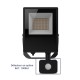 Projecteur LED Noir 30W CCT IP65