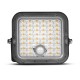Projecteur LED Solaire Asymétrique avec Détecteur IR 10W 2CCT IP65 Télécommande