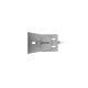 Écarteur d'isolant blanc pour dalle et downlight - Pack de 2