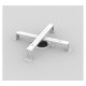 Écarteur d'isolant blanc pour dalle et downlight - Pack de 2