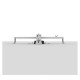 Écarteur d'isolant blanc pour dalle et downlight - Pack de 2