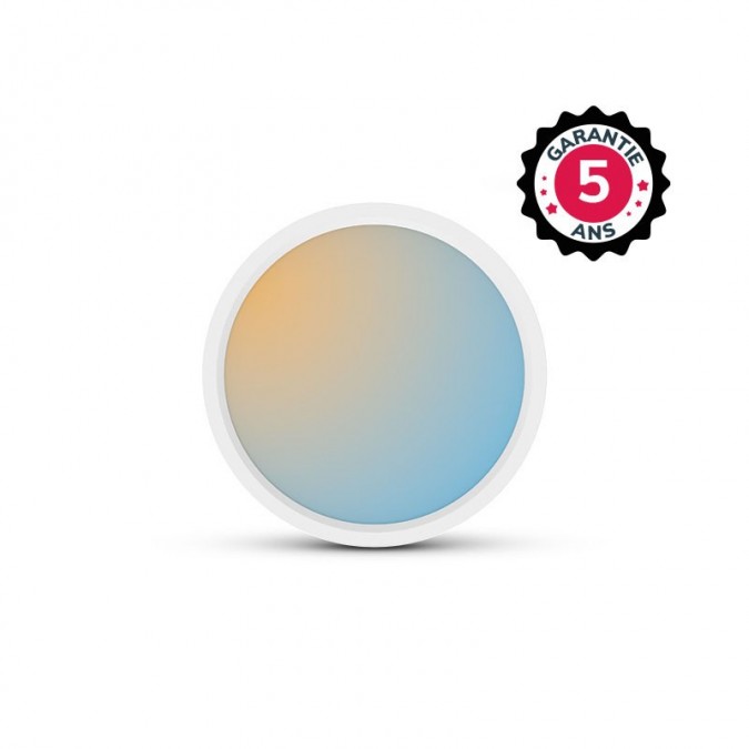 Plafonnier LED Blanc CCT 18W - Garantie 5 ans