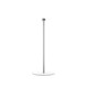Lampe de bureau ronde Blanc 2W CCT IRC90