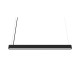 Linéaire LED prismatique Noir 2 CCT 36W Dimmable DALI 2/PUSH - 1200 mm - Garantie 5 ans