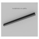 Linéaire LED réflecteur Noir 2 CCT 24W Dimmable DALI 2/PUSH - 1200 mm - Garantie 5 ans