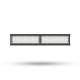 Lampe industrielle LED Intégrées Noir 100W 4000K - Garantie 5 ans