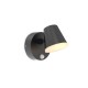 Applique Murale Orientable LED Noir Détecteur IR 12,5W 3000K