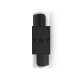 Applique Murale Orientable LED Noir 12,5W 3000K Détecteur IR