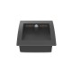 Spot encastrable LED balise 140 x 140 mm 6,5W Rectangle 3000K IP65 Détecteur IR
