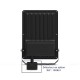 Projecteur LED Noir 100W CCT IP65 - Garantie 5 ans